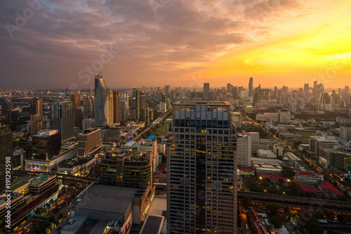 Building in Ratchaprasong and Sukhumvit area