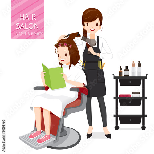 Relaxing Woman In Hair Salon, Facial, Skin, Treatment, Beauty, Cosmetic, Makeup, Healthy, Lifestyle