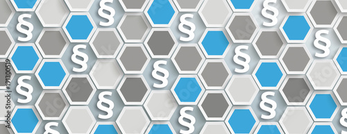 Hexagon Structure Holes Paragraphs Header