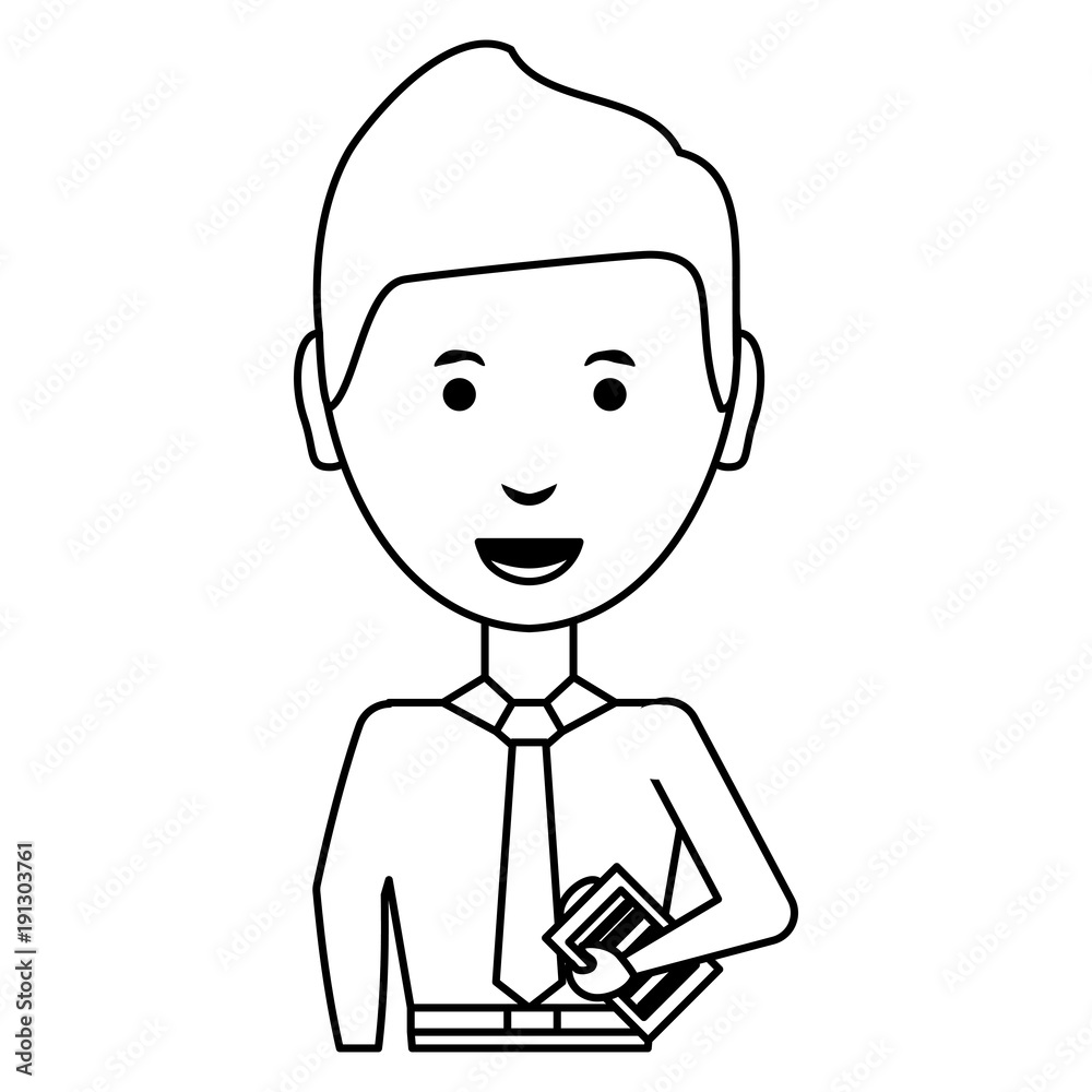 cartoon businessman icon cartoon businessman icon