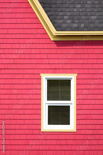 Wall, roof and window