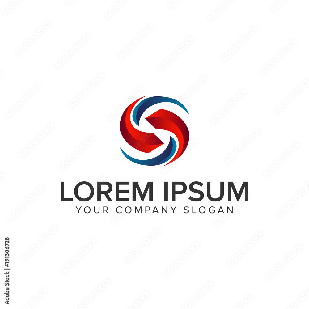 Letter S 3D logo design concept template. fully editable vector Letter S 3D logo design concept template. fully editable vector