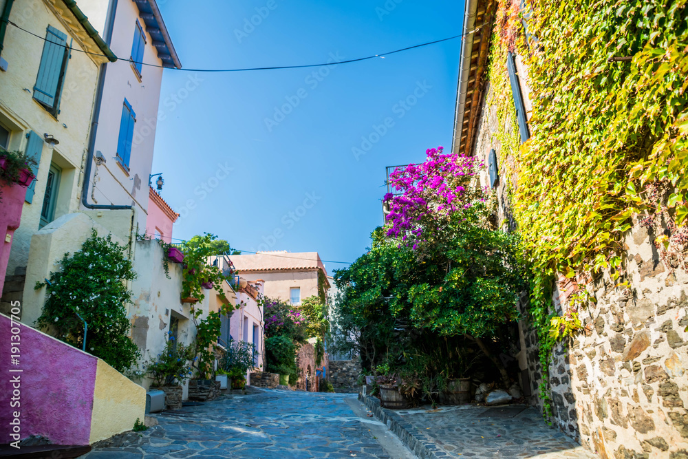 Collioure, Côte vermeille, France.