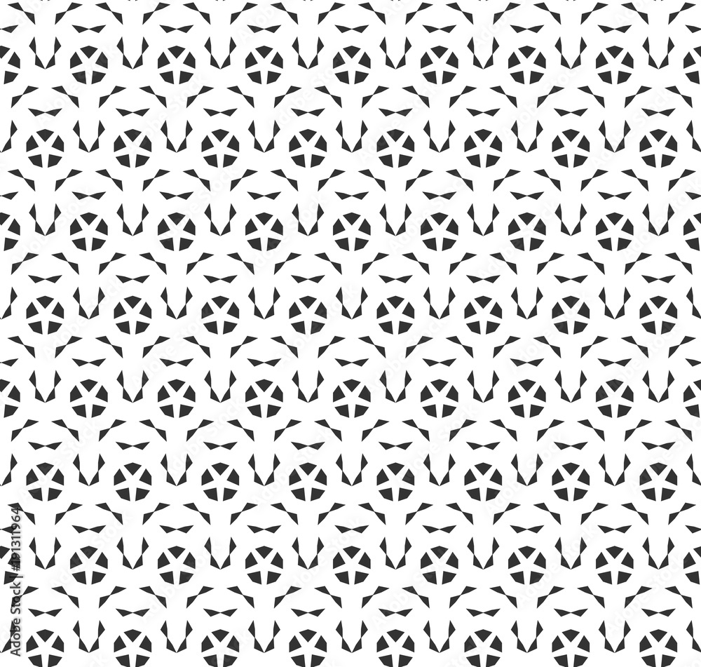 Abstract geometric Seamless pattern . Repeating geometric Black and white texture. geometric decoration Abstract geometric Seamless pattern . Repeating geometric Black and white texture. geometric decoration