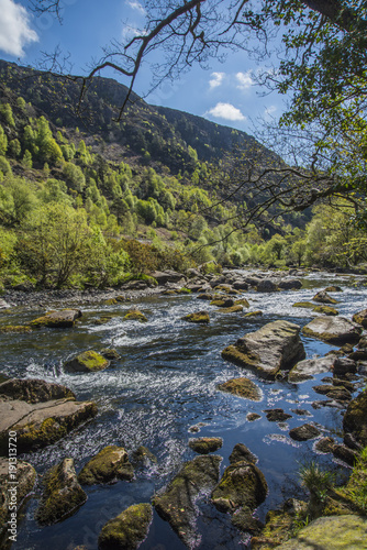 Avon Glaslyn   River   North Wales  UK