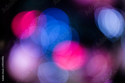 Festive colours background with defocused lights