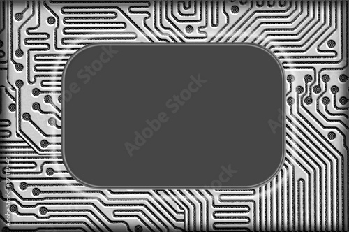 Printed circuit board design with copy space