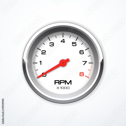 Vector tachometer isolated