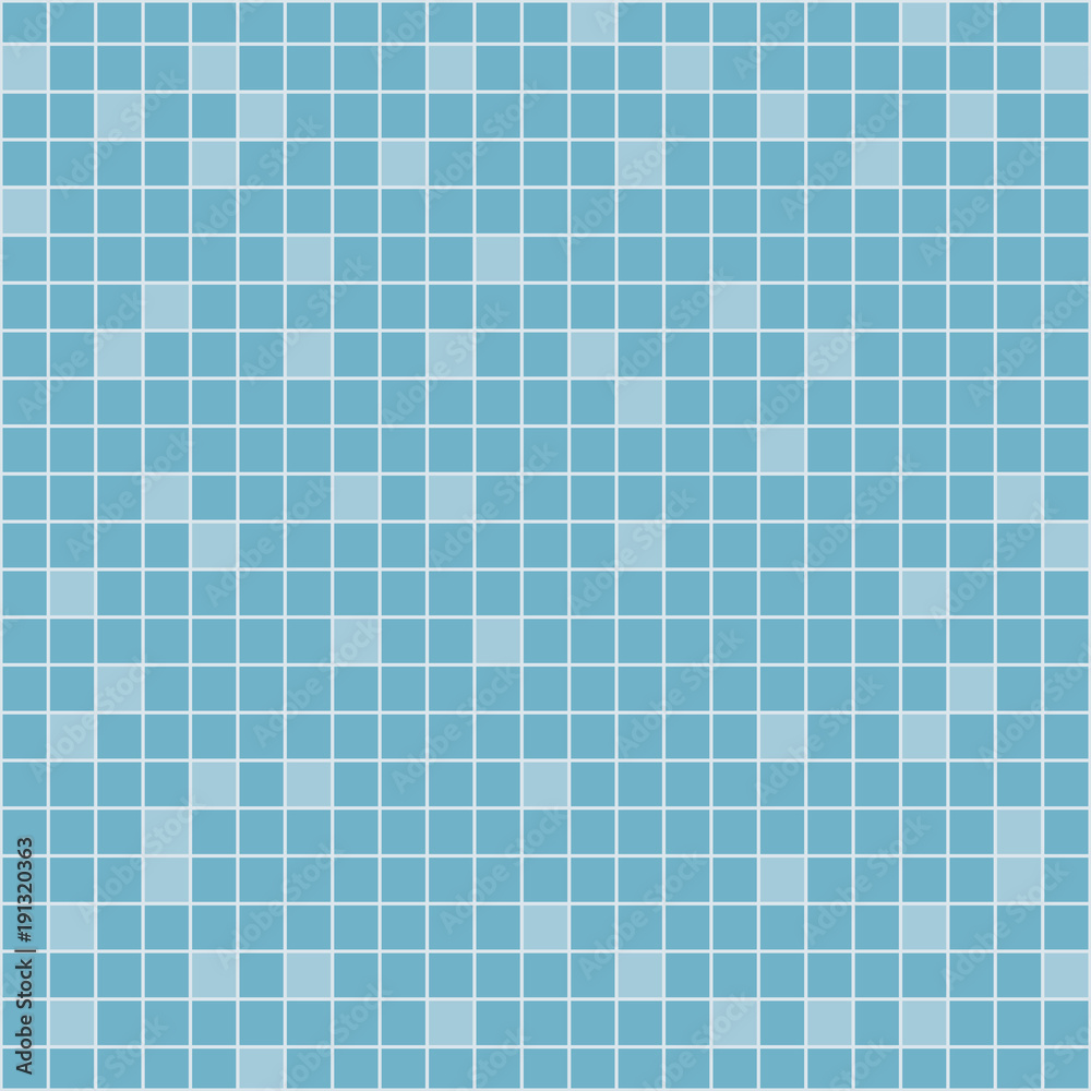 Tile bathroom. Tile of blue on the wall. Template for sauna bath. Vector illustration flat design. Isolated on background. Tile bathroom. Tile of blue on the wall. Template for sauna bath. Vector illustration flat design. Isolated on background.
