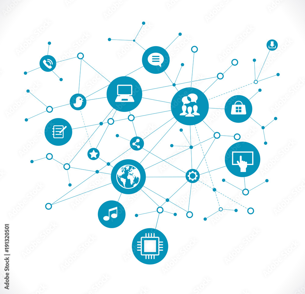 Social network communication in the global computer networks Social network communication in the global computer networks