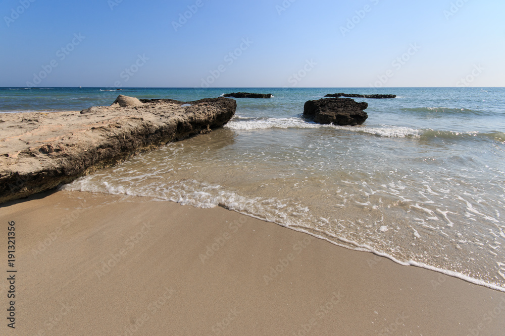 spiaggia a Torre Sant'Andrea - Salento, Puglia