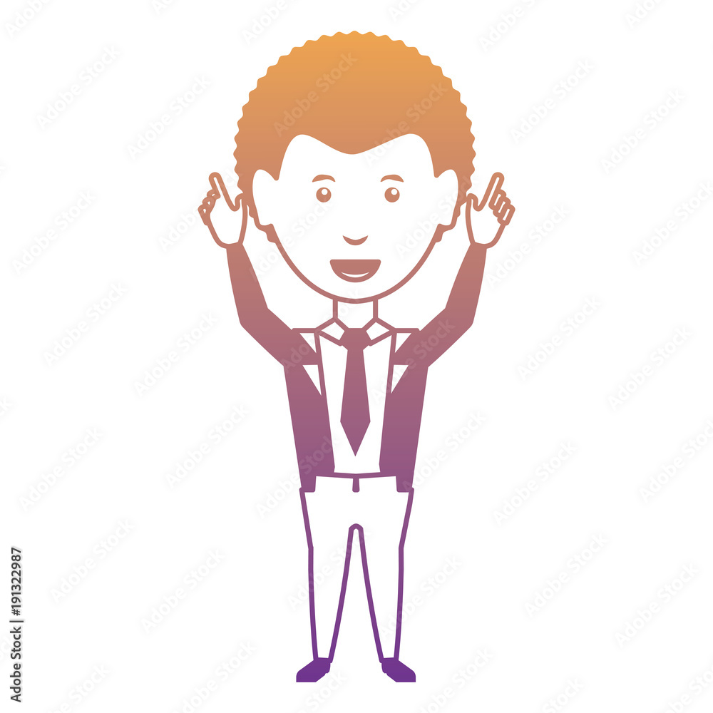 cartoon businessman icon cartoon businessman icon
