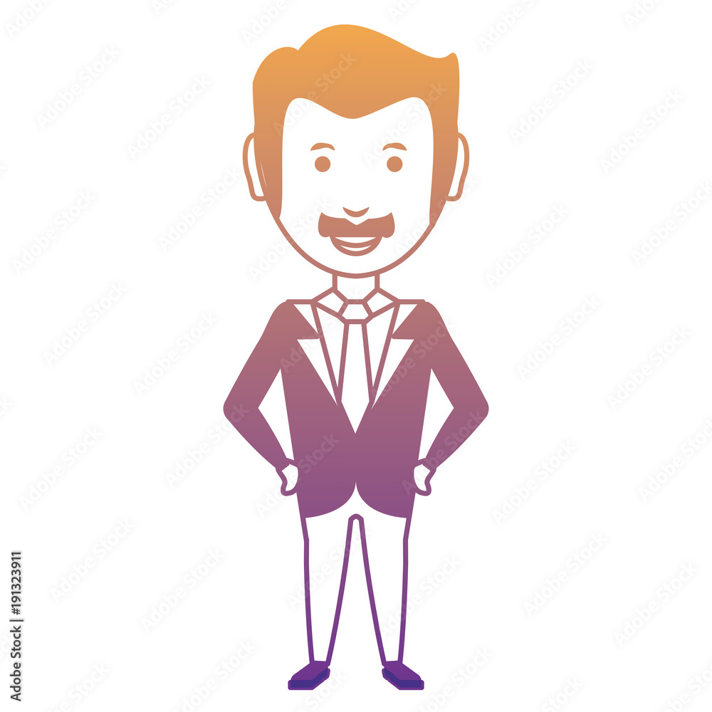 cartoon businessman icon cartoon businessman icon