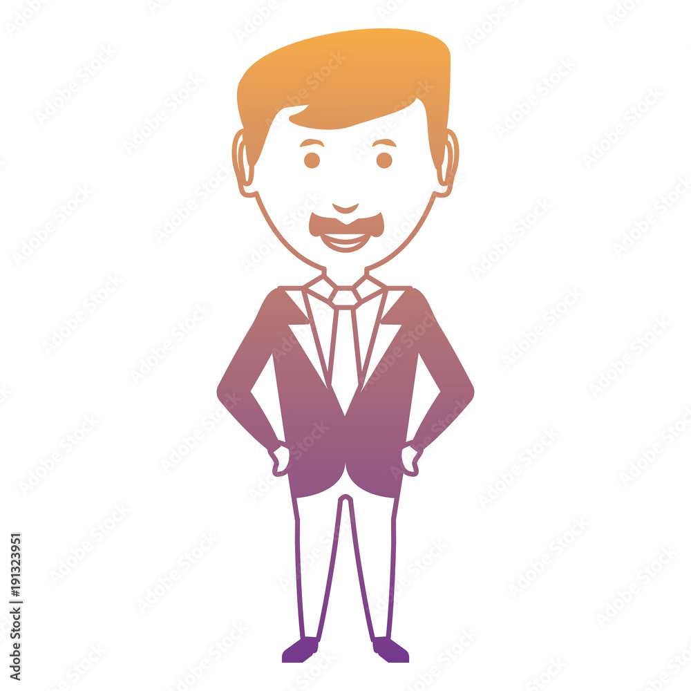 cartoon businessman icon cartoon businessman icon
