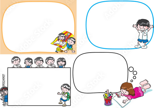 kids and card