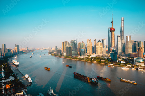 Shanghai city skyline © Patrick Foto