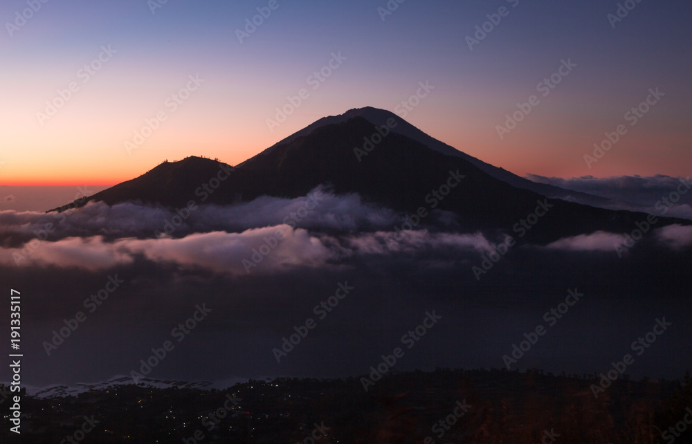 Sunrise on Mount Batur