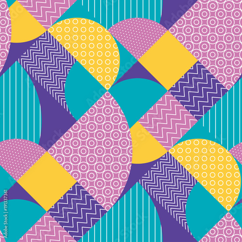 abstract multicolored geome...