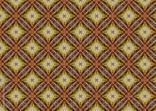 Kaleidoskop Muster Sternenform