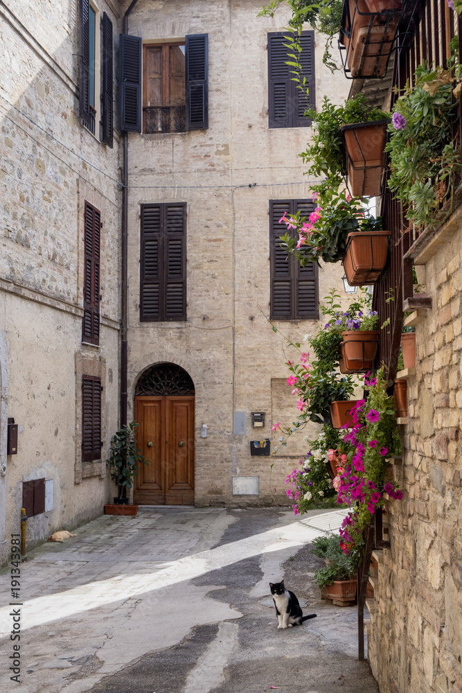Bevagna (Perugia, Umbria), historic city