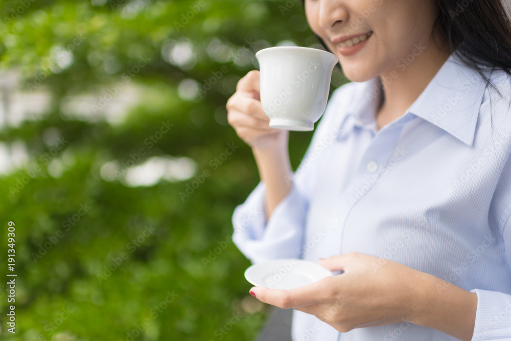 Morning coffee is my daily routine Morning coffee is my daily routine