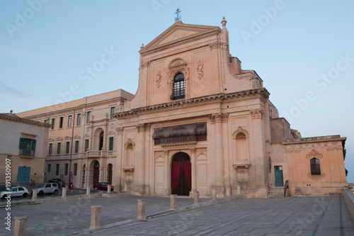 Church of Saint Francis Immaculate - San Francesco Immacolato - in Noto, Sicily, Italy.