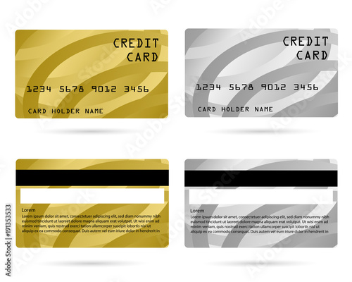 modern credit card, business VIP card, design for privilege member, member card