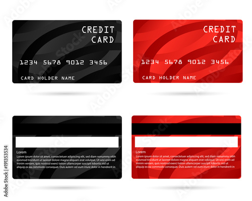 modern credit card, business VIP card, design for privilege member, member card