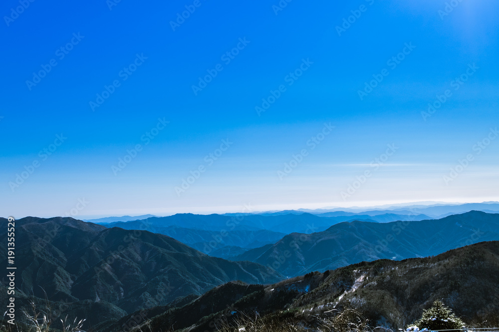 Fototapeta premium 山脈