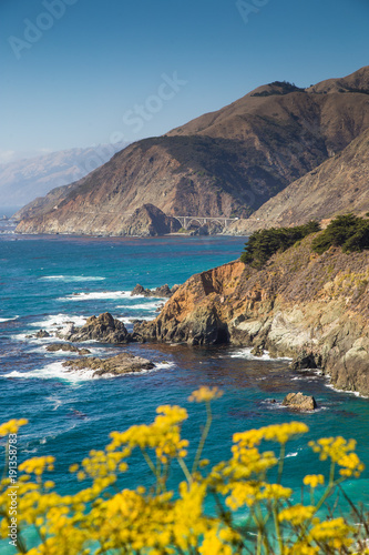 Obraz na płótnie Big Sur, California Central Coast, USA w salonie