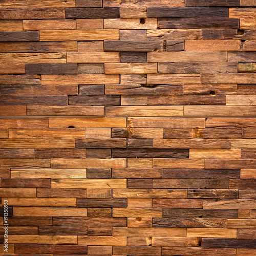 Old Grunge Vintage Wood Panels Background