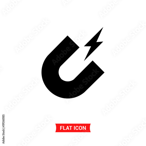 Magnet vector icon