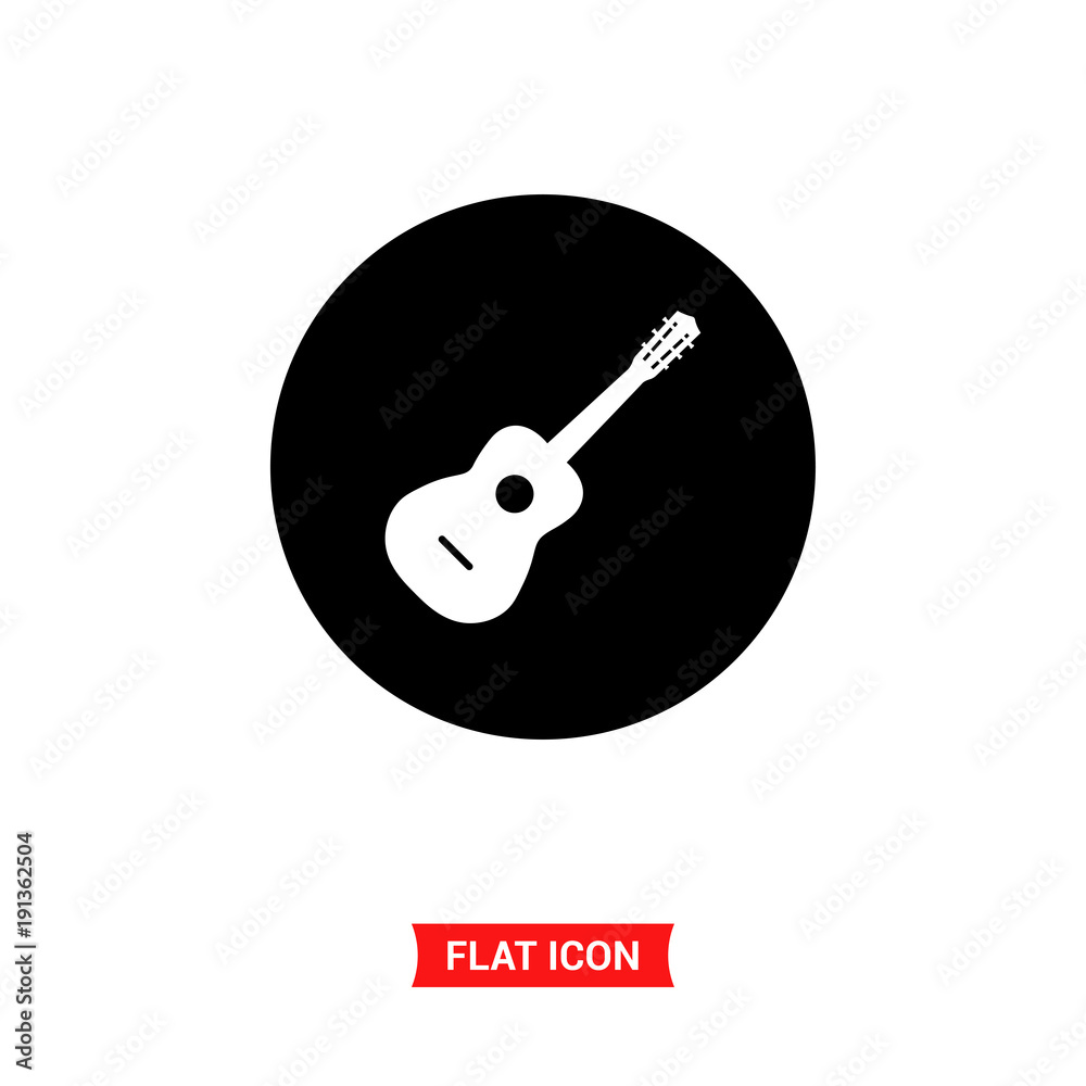 Guitar vector icon Guitar vector icon