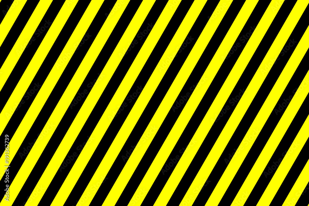Simple striped background - black and yellow - line pattern