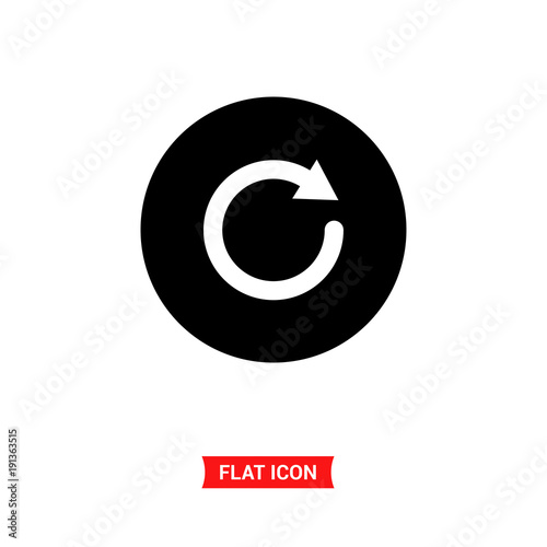 Restart vector icon
