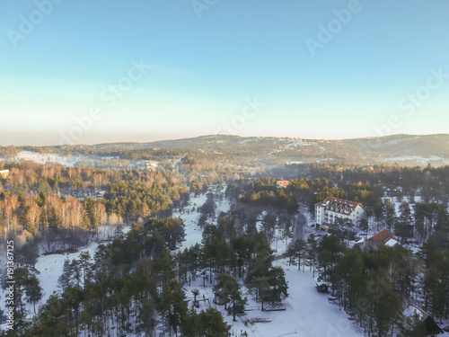 Aerial view at Divcibare, S...