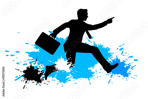 Running Business Man - 10