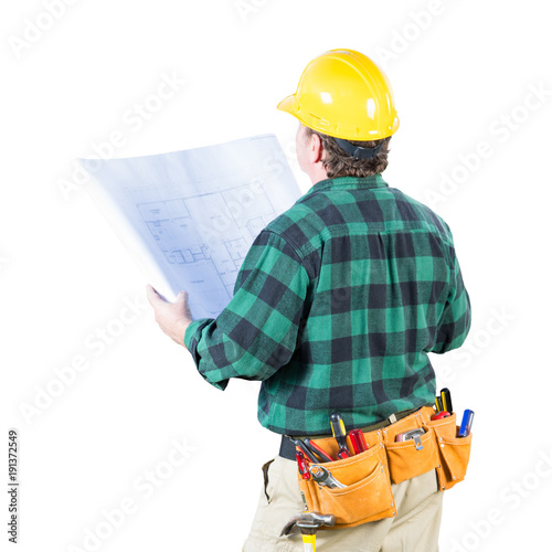 Male Contractor with Hard H...
