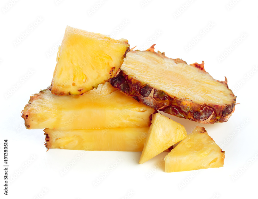 pineapple isolated on white pineapple isolated on white