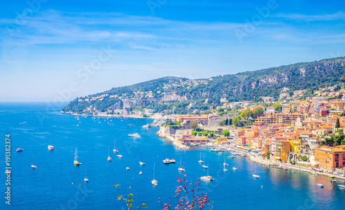 Beautiful coast of french riviera, France