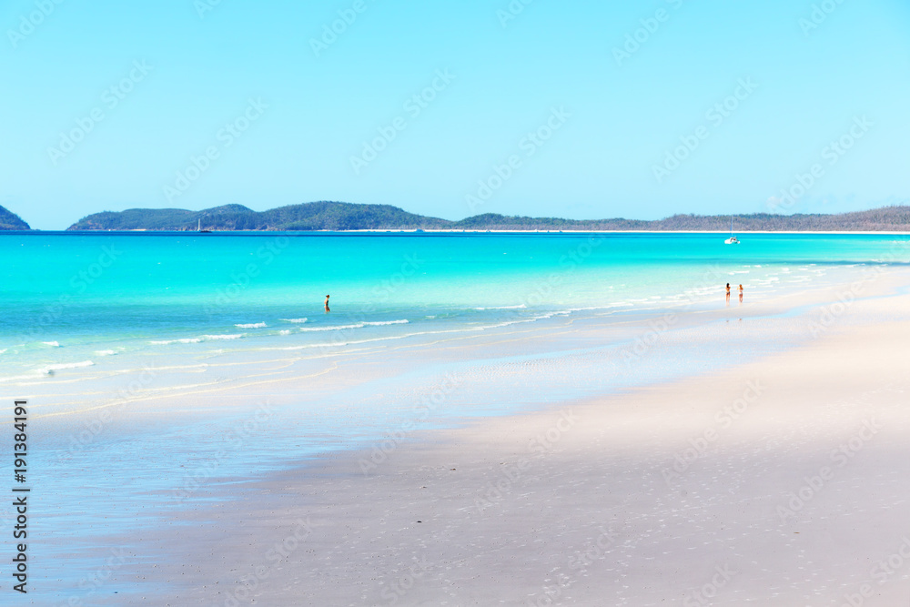 in australia the beach  like paradise