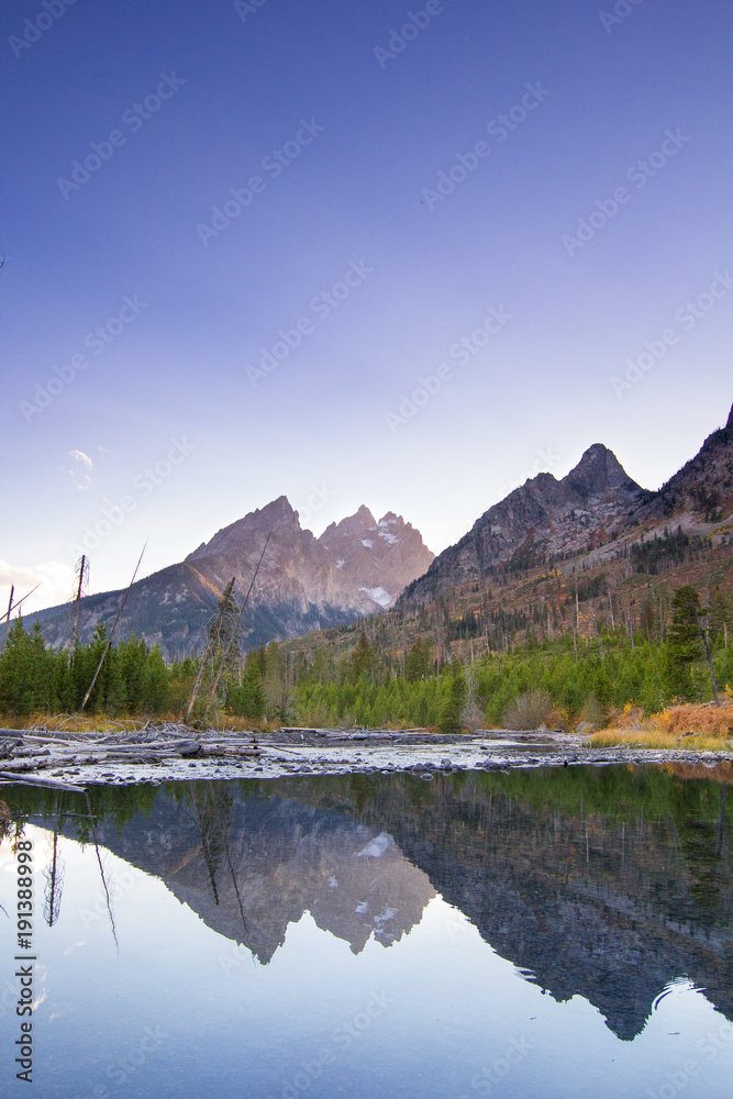 Teton Reflection 