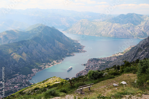 View of Kotor Bay, Montenegro