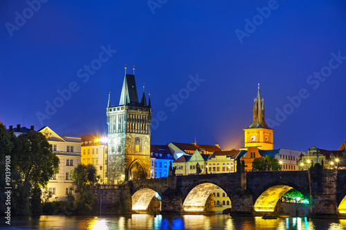 Overview of Prague, Czech Republic