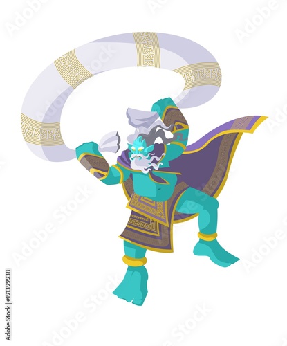 shinto japanese mythology fujin god of wind