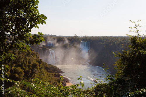 Iguazu falls view  Argentina