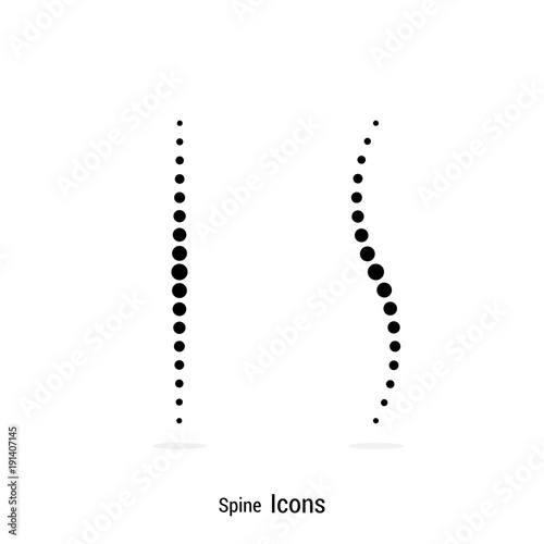 Spine Vector Icon photo