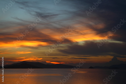 Seaside town of Turgutreis and spectacular sunsets  © bt1976