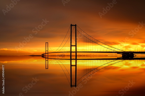 Osman Gazi Bridge (Izmit Bay Bridge). Izmit, Kocaeli, Turkey