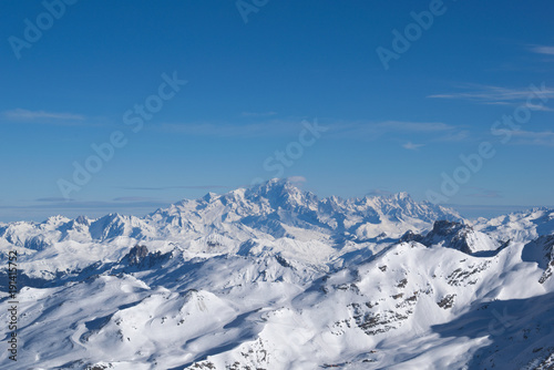 France - Alpes - Montagne enneigée 4 - Mont Blanc © FL